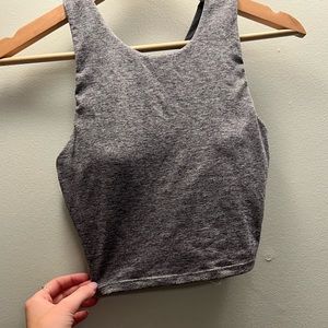 LIKE NEW sports bra crop top